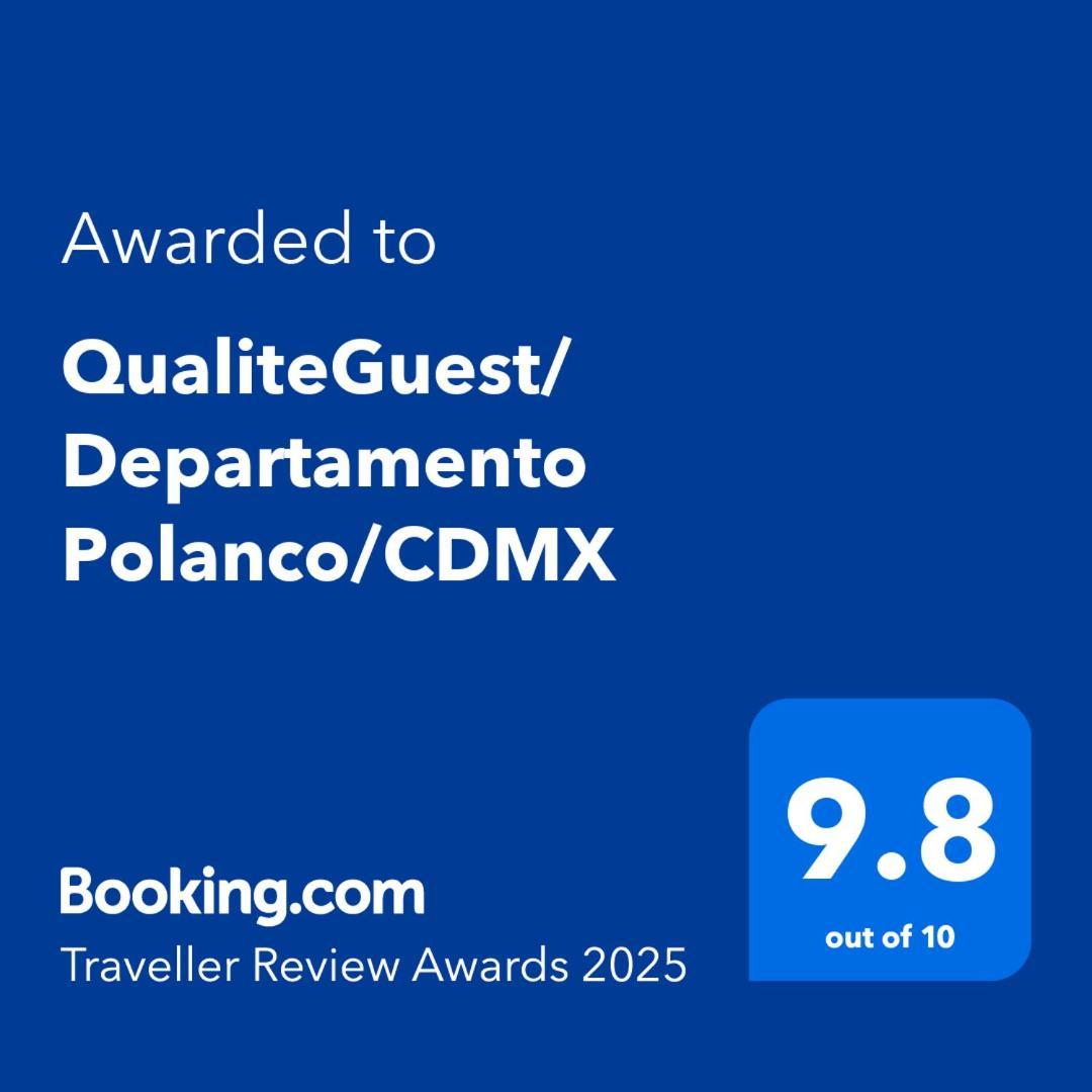 Qualiteguest/ Departamento Polanco/Cdmx Apartment Mexico City Exterior photo